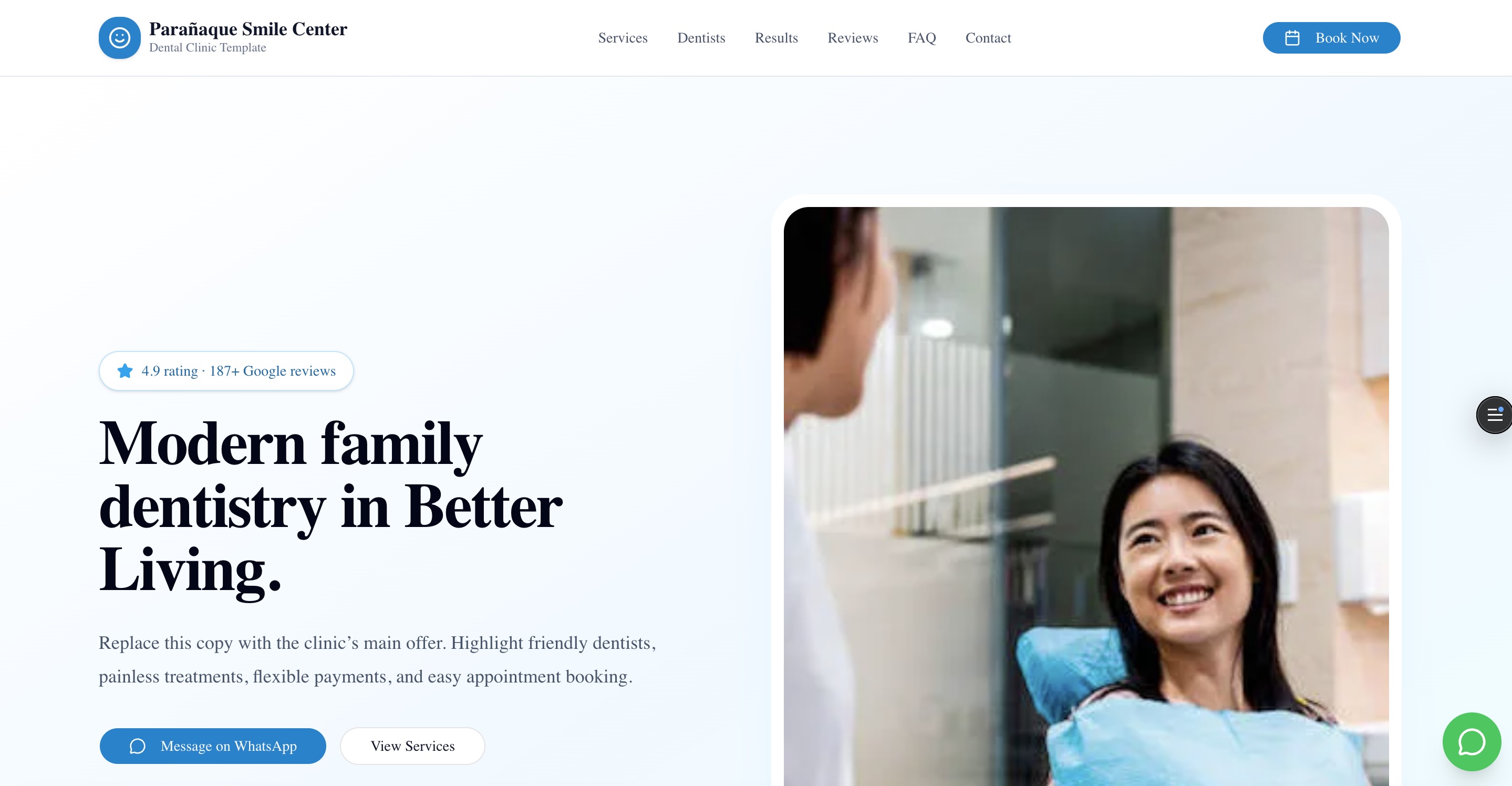 Dental Clinic website