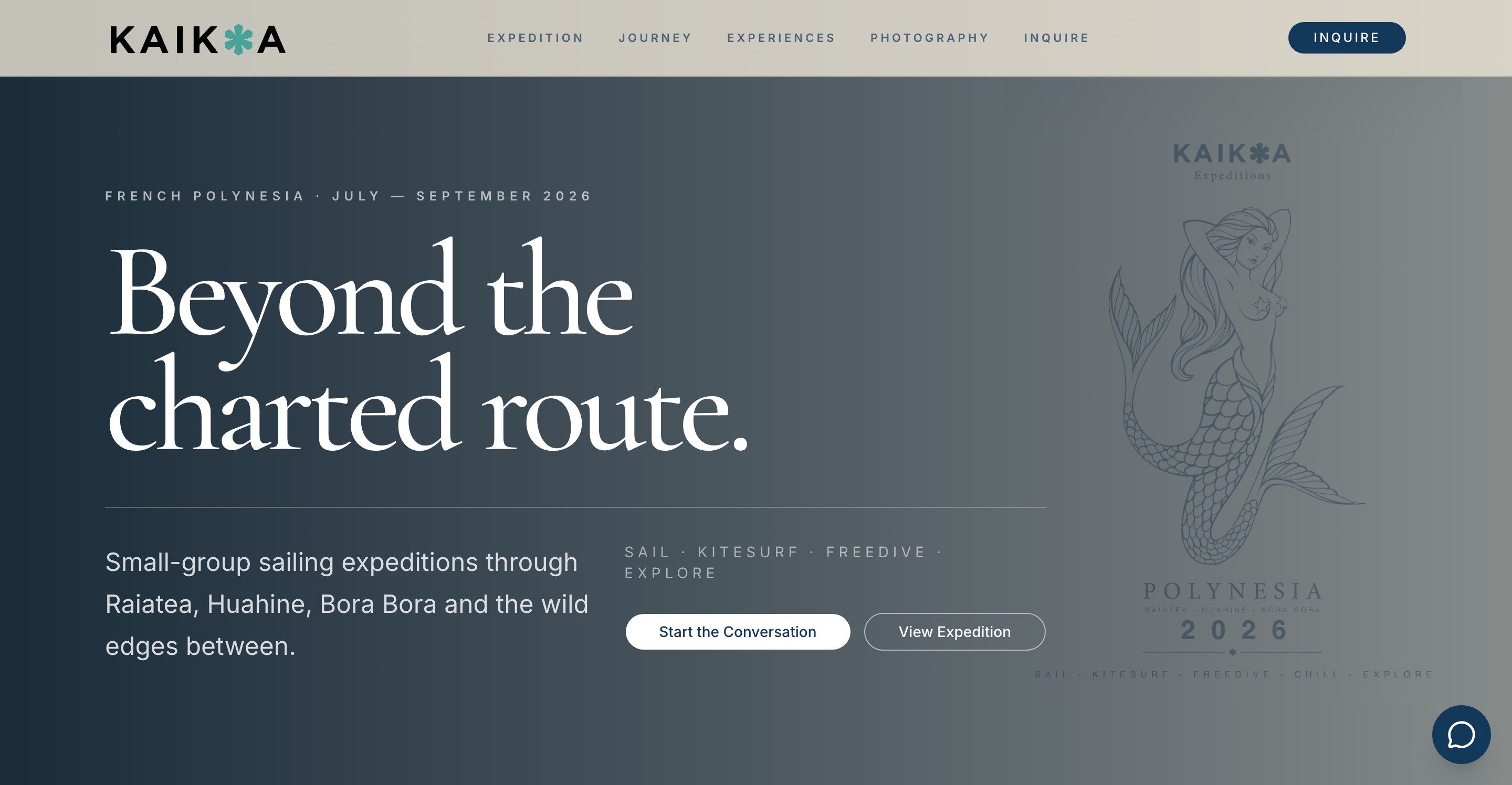 Kaikoa Expeditions website
